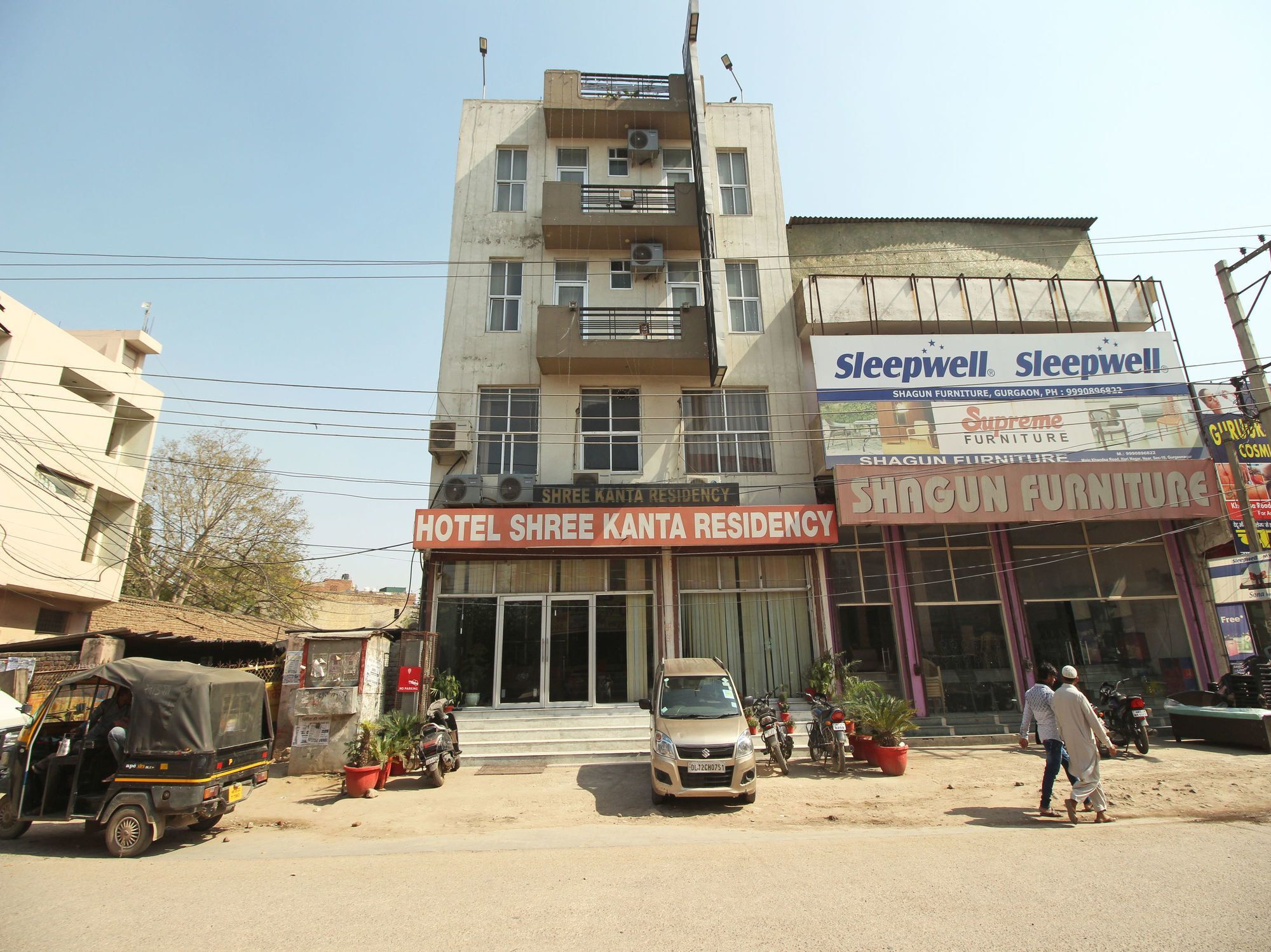 Oyo 576 Hotel Shree Kanta Residency Gurgaon Exterior foto